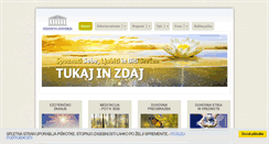 Desktop Screenshot of duhovna-univerza.org